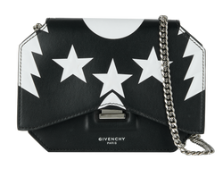 Bow Cut, Leather, Black/White, EFK0186, DB, 2*